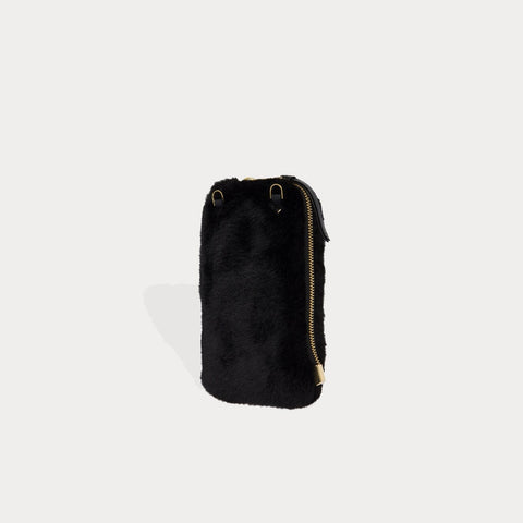 Emma Phone Pouch and Holster - Dark Leopard/Gold – Bandolier