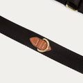 Lauren Nylon Adjustable Crossbody Strap - Sienna/Gold Fashion Strap Bandolier 
